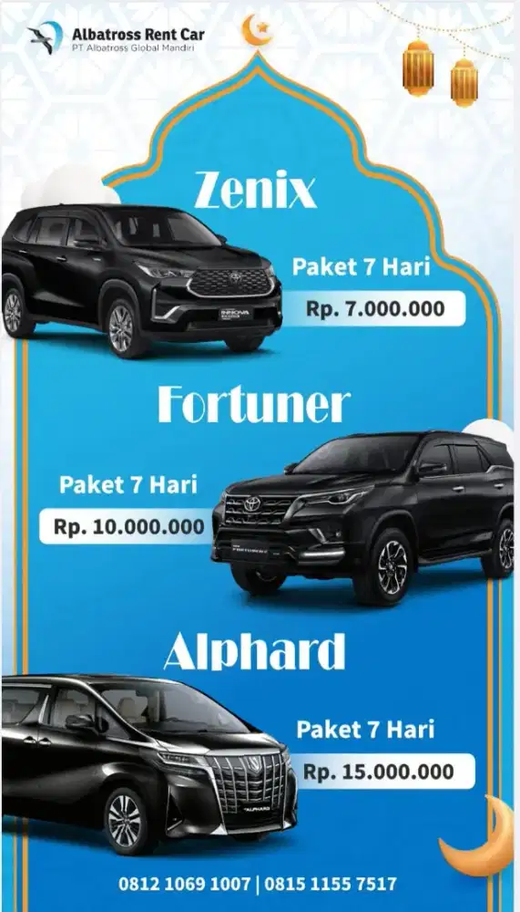Rental mobil LEBARAN BERKAH