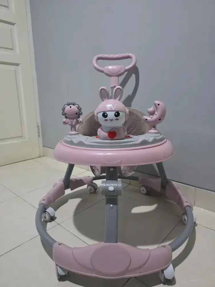 DI JUAL BABY WALKER MEREK SPACEBABY FULL SET