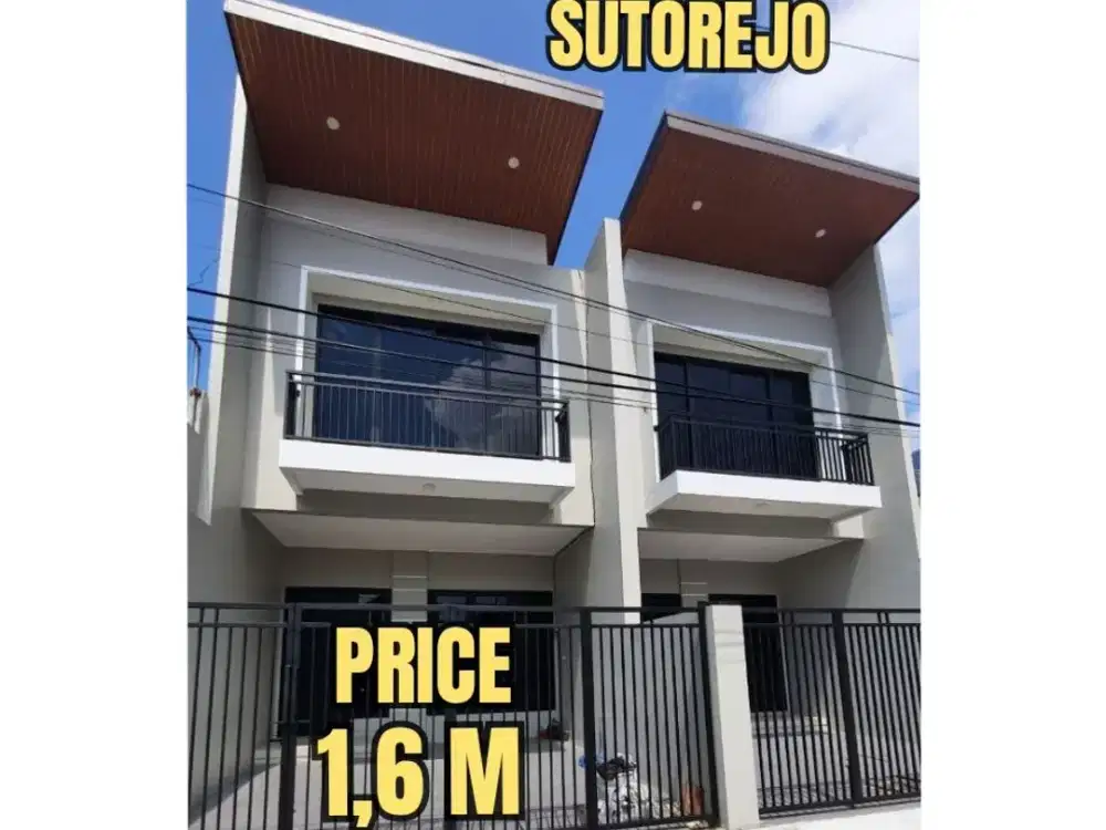‼️BARU GRESS‼️RUMAH SUTOREJO MINIMIALIS, SURABAYA TIMUR. DEKAT MULYASARI, BABATAN PANTAI, PAKUWON CITY, GALAXY MALL, DHARMAHUSADA, Dsb