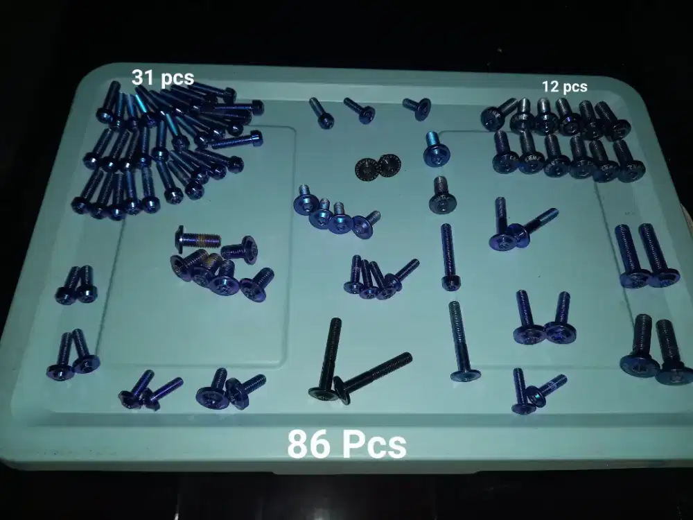 Baut titanium ex ninja 250