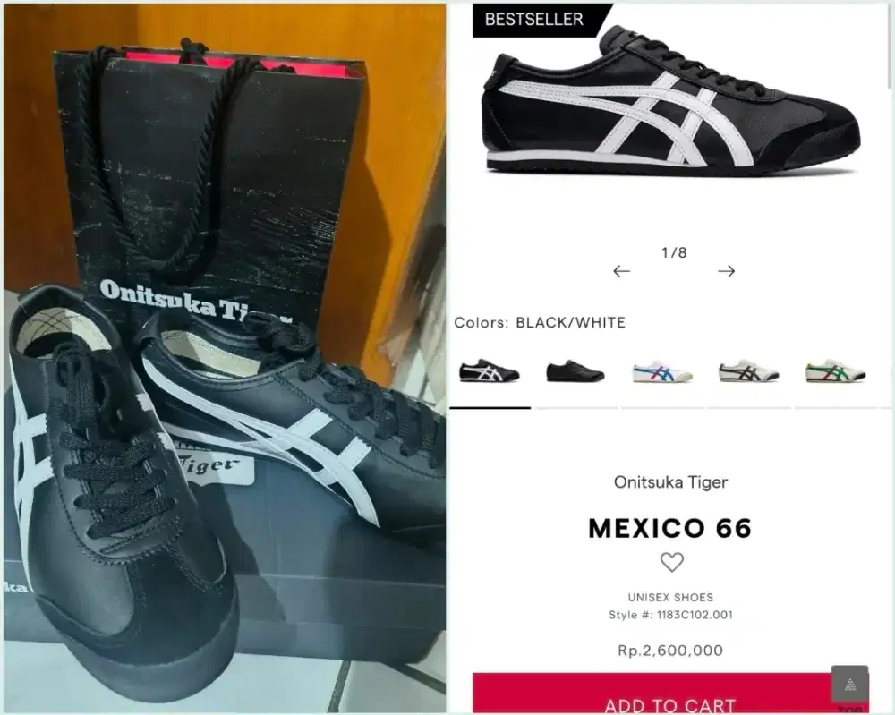 Sepatu Onitsuka Tiger Mexico 66