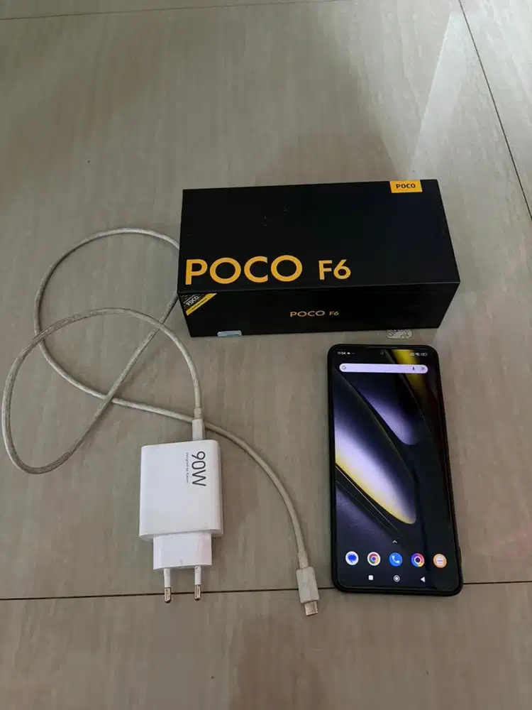 Jual Poco F6 12/512GB Full set Ori
