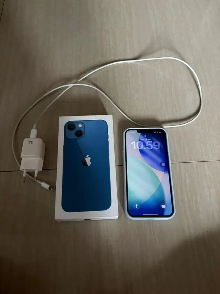 Jual IP 13 256GB PA/A Full set BH 90% Garansi ON