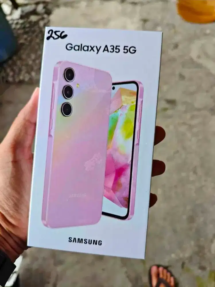 Samsung A35 5G 8/256 baru garansi utuh 1tahun
