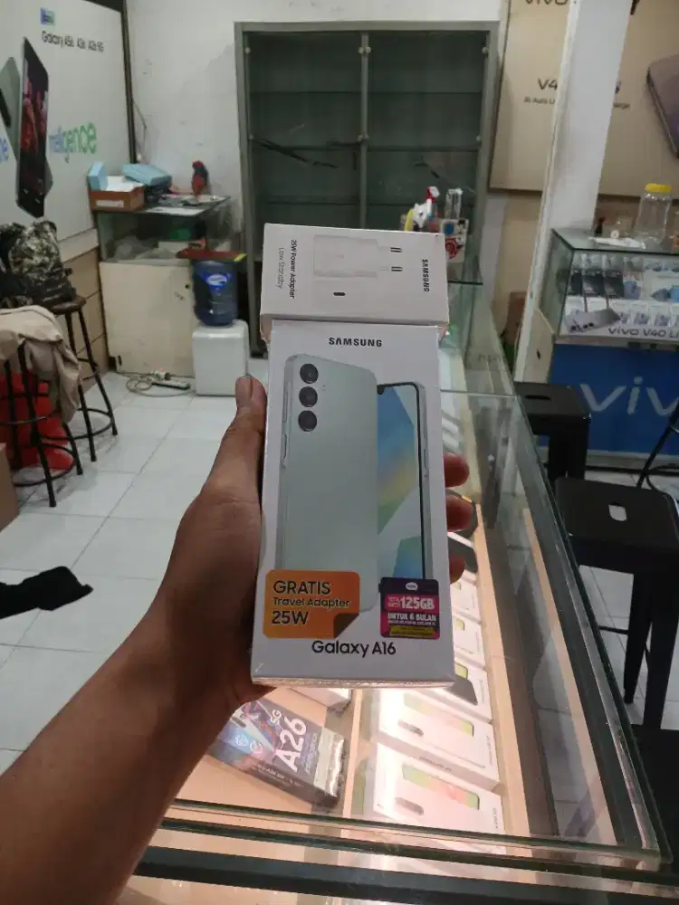 Berminat silahkan WA Samsung Galaxy A16 8/256 Garansi resmi 1thn