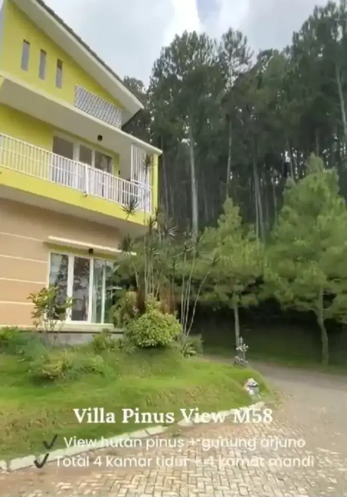 Dijual cepat Villa di Batu tanpa perantara