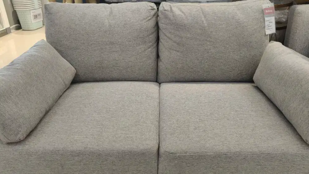 SOFA 2 SEATER GREY