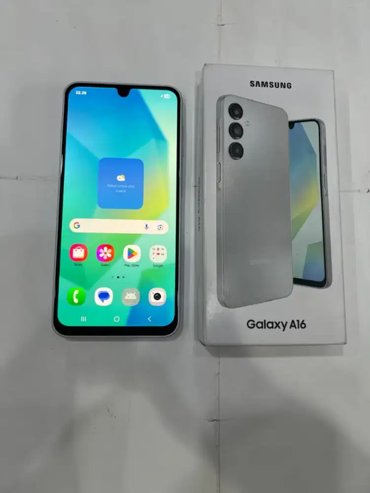 Samsung A16 4g
Ram 8/128gb
Mulus 99.9% like new
Fullset Original