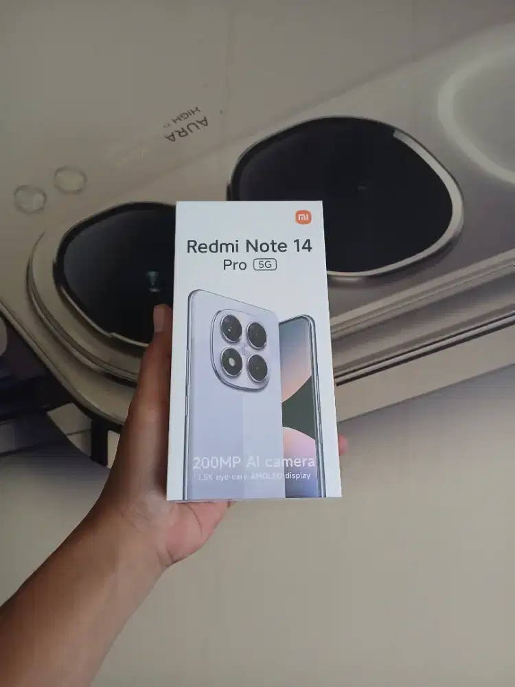 Berminat silahkan WA Xiaomi Redmi Note 14 Pro 5G 12/512 Garansi 15bln