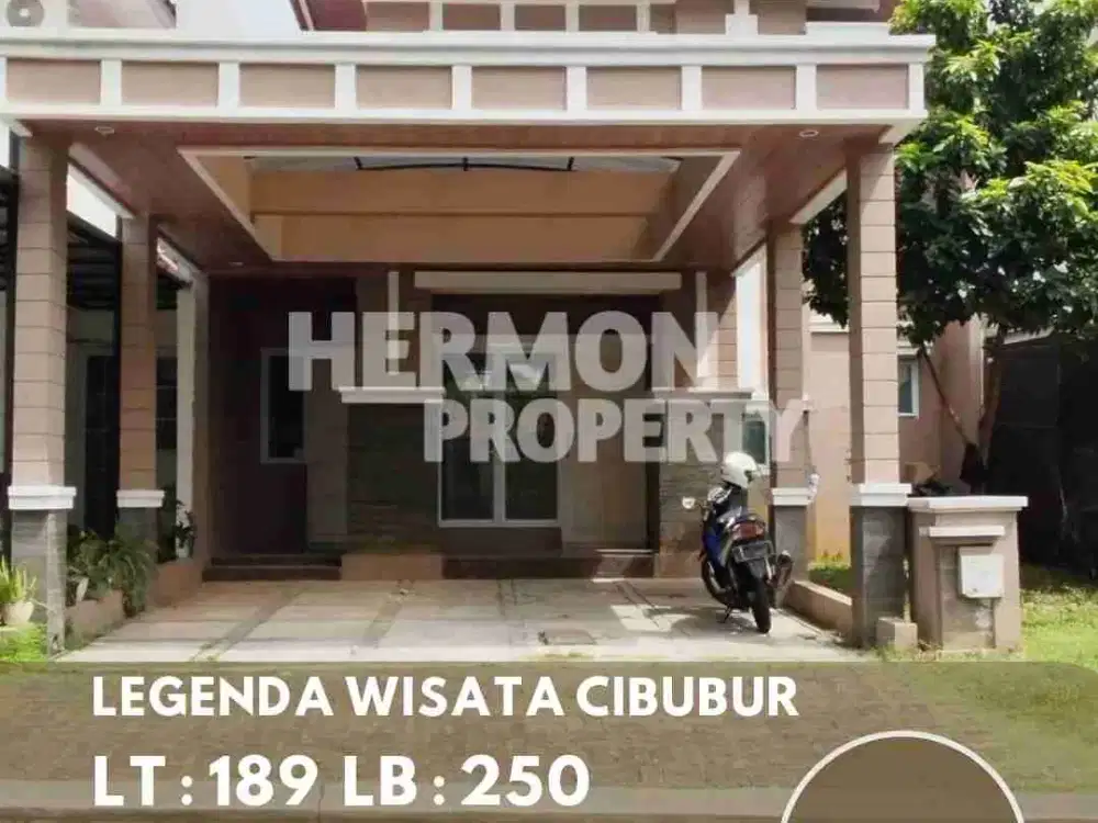 Rumah di Legenda Wisata , Cibubur - Bangunan Besar lapang banget , Harga Nego & Bisa KPR