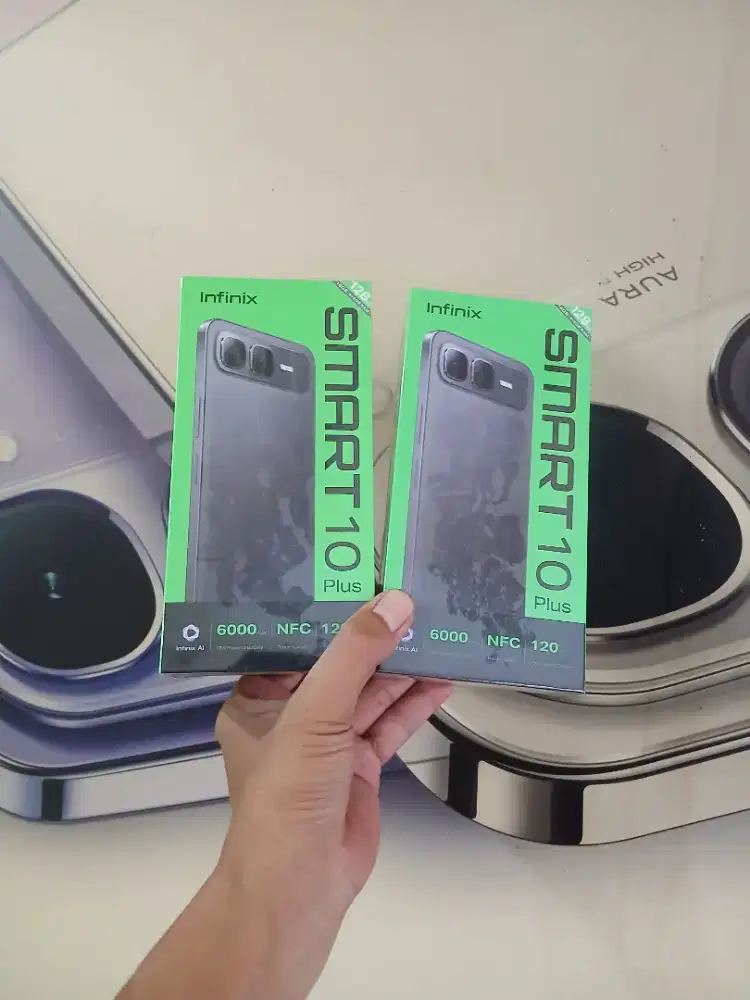 Berminat silahkan WA Infinix Smart 10+ NFC 8+8/128 Garansi resmi 1thn