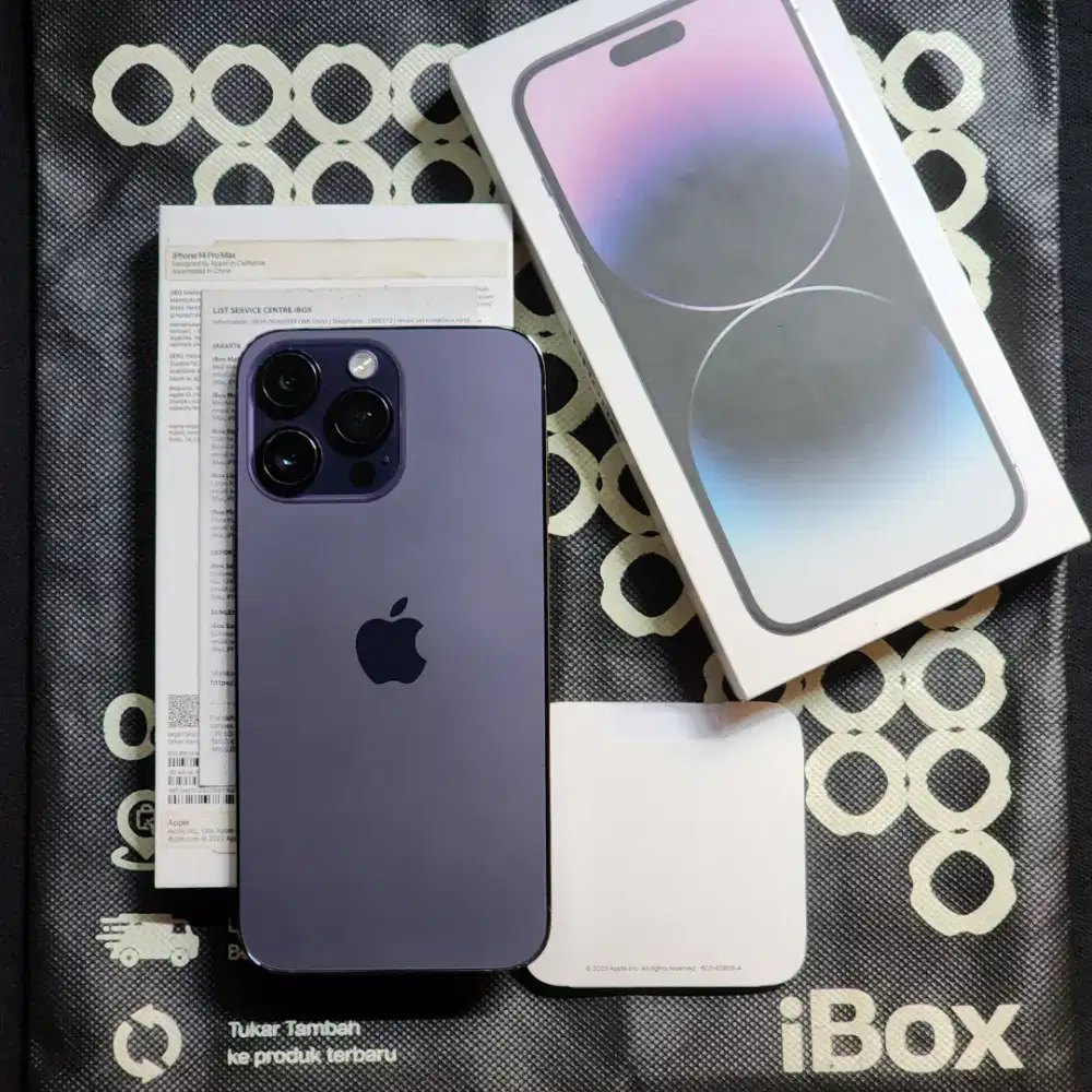 Iphone 14 Promax 128GB Purple IBOX