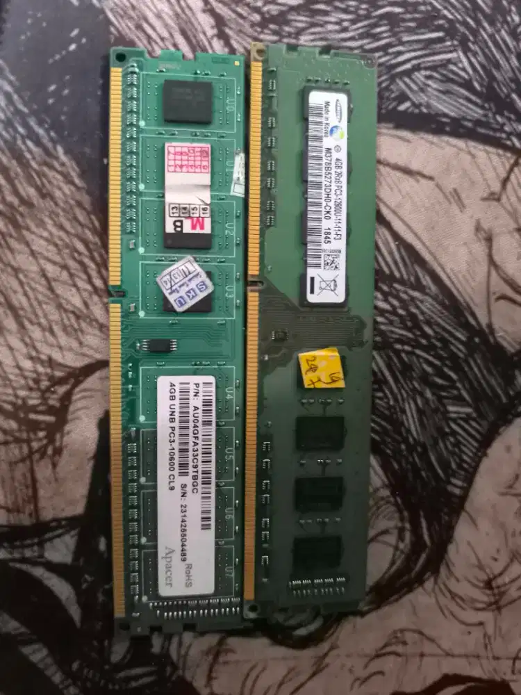 Jual ram 2x 4 gb