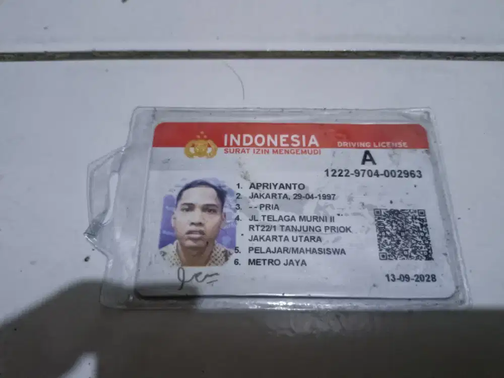 Mencari pekerjaan sopir