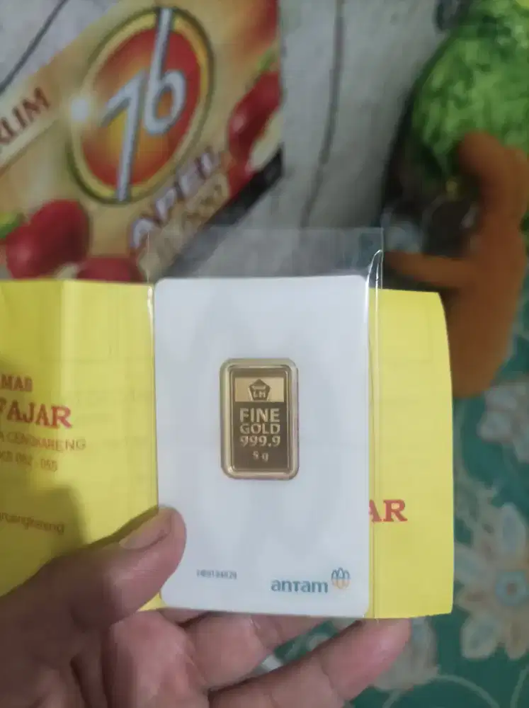 Logam mulia Antam 5 gram