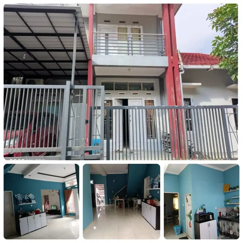 Rumah tinggal 2 lantai 3 kamar tdr 2 kamar mandi