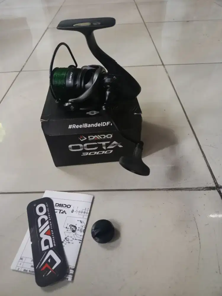 Reel daido Octa 3000 murah kuat cocok buat Galatama ikan besar/kecil