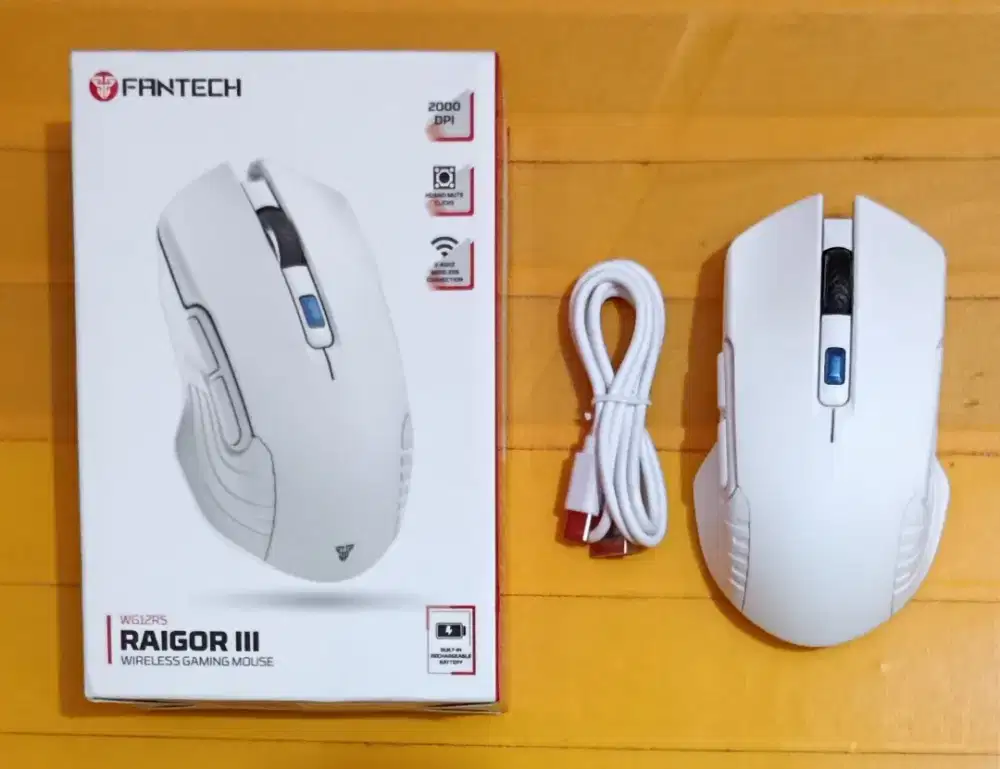 Mouse Raigor III WG12RS Less Noise Mulus Like New NEPIS