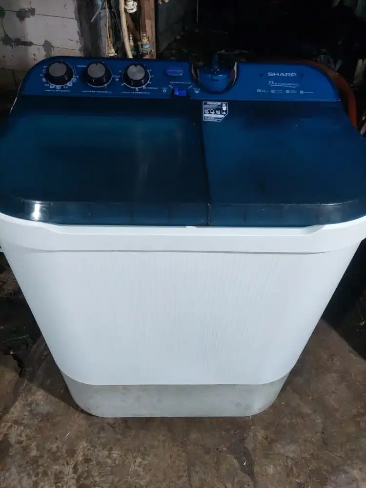 Mesin cuci Sharp kapasitas besar 10kg Normal semua