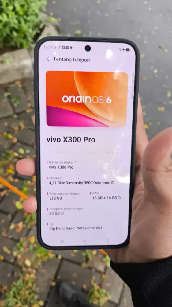 Vivo x300 pro 16/512gb fullset garansi