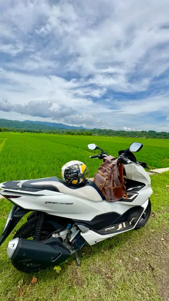 Pcx new 160 cbs warna putih