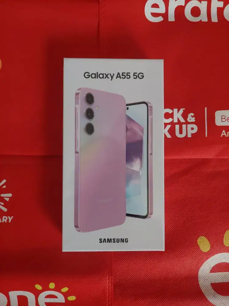 SAMSUNG A55 5G 8/256 NEW SEGEL RESMI