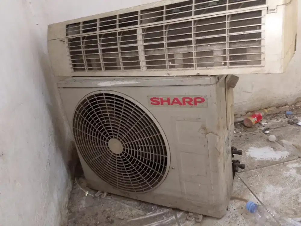 Terima ac bekas rusak mati