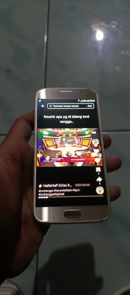 Samsung S6 Flat/Gold