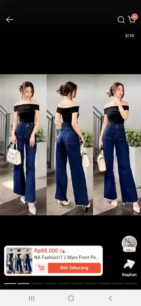 Jual celana jeans borongan 12pcs murah