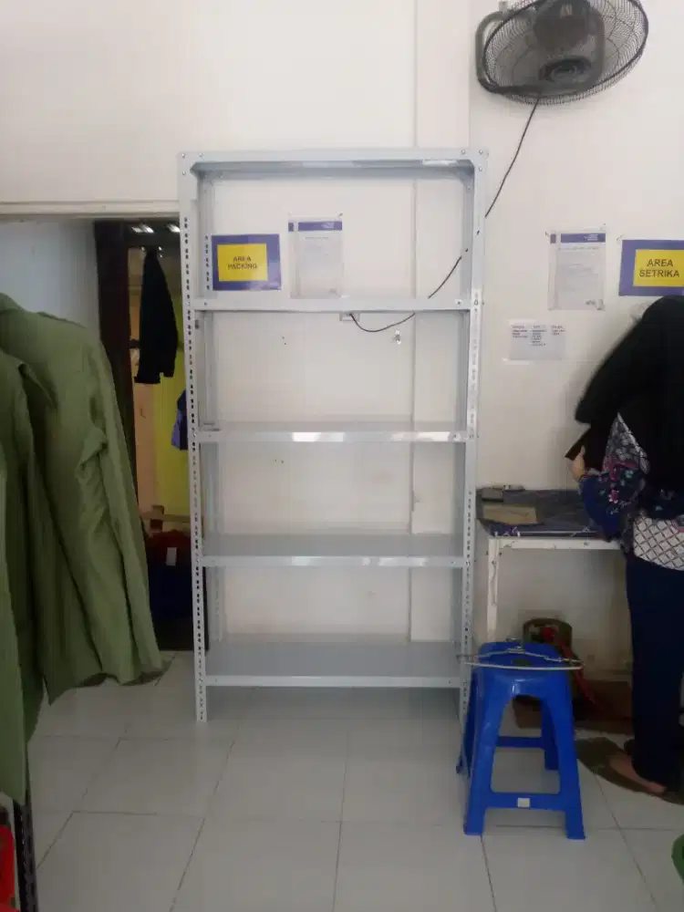 Rak siku besi & rak minimarket