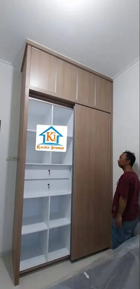 Jual Lemari Baju Custom Surabaya, KALOKA INTERIOR