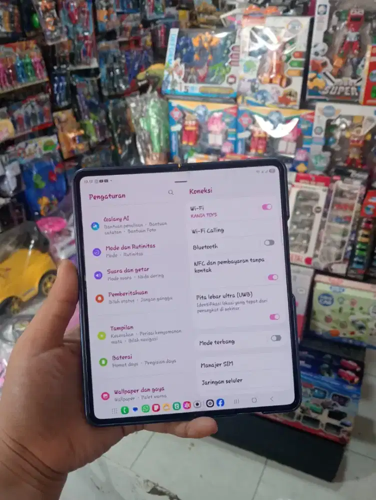 Samsung Z fold 5 Fullset 12/256 Resmi Sein No minus Negoo!!