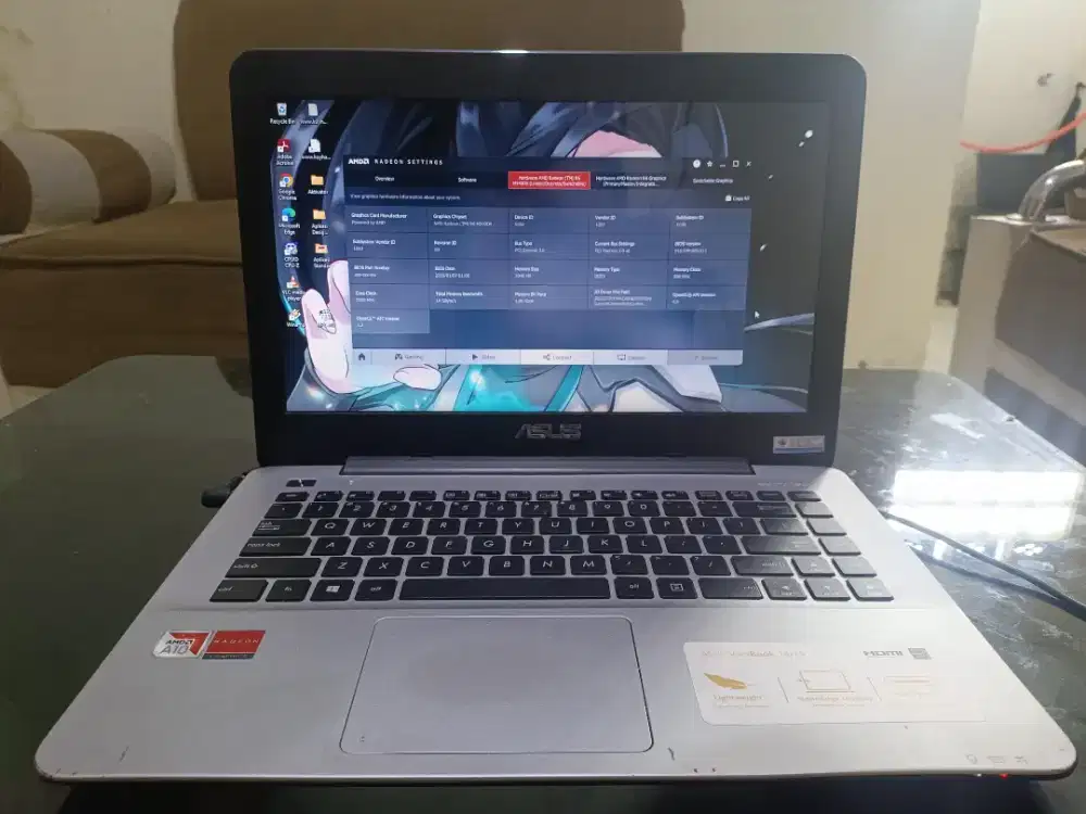 Dijual, laptop asus 14inch