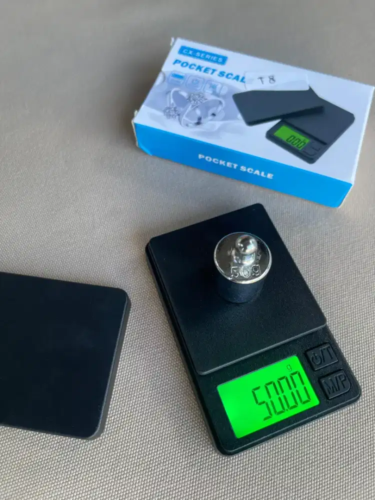 Mantap timbangan emas digital max 500 gram