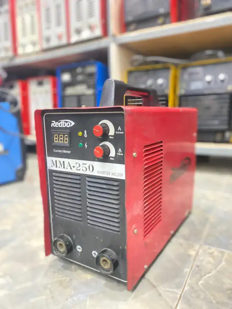 Mesin Las Bekas MMA 250A 3 phase Redbo Second SMAW STIK Las Listrik