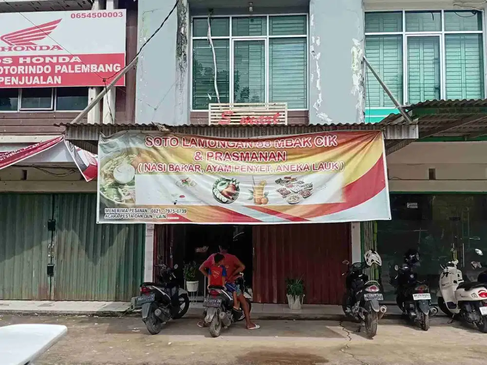Ruko Talang Kelapa Murah Palembang posisi tersewa