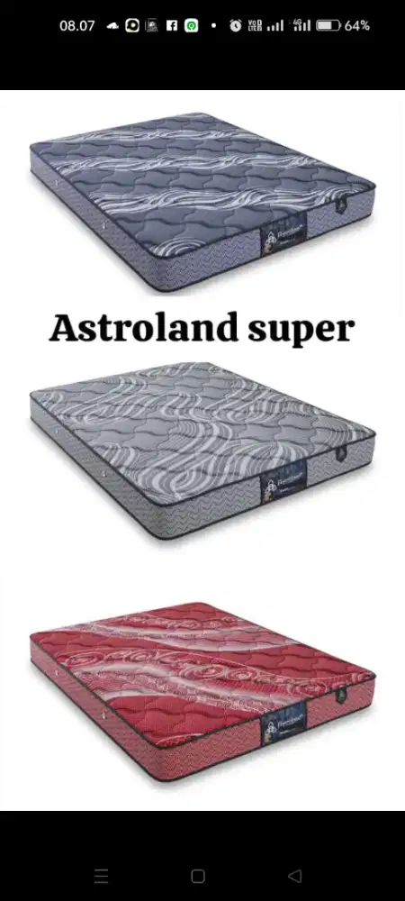 Springbed astroland