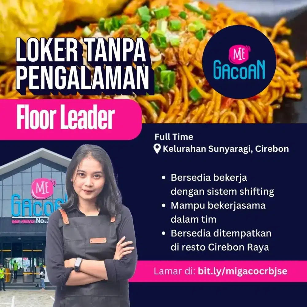 Loker mie gacoan