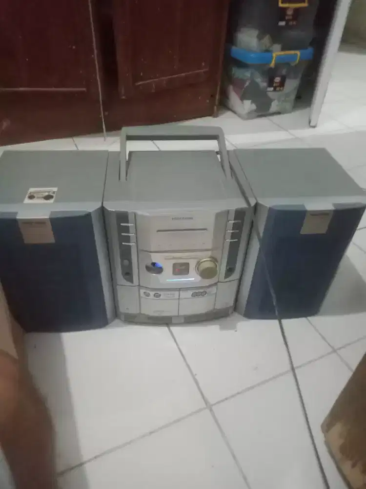 Mini compo Politron murah suara ngebas bagus