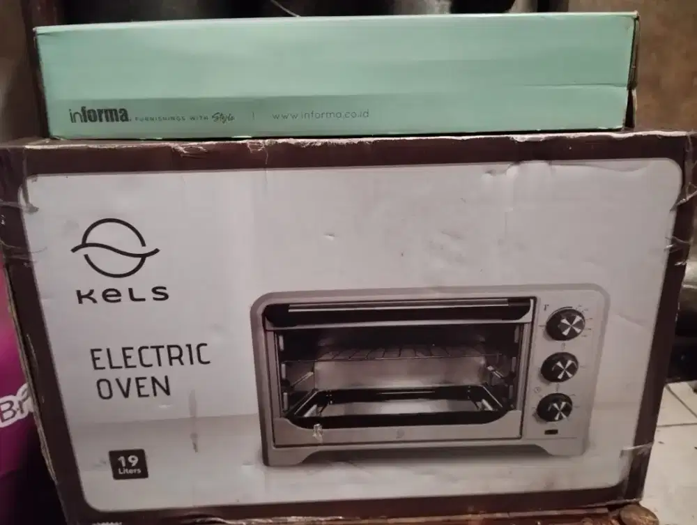 Dijual oven merek kels 19 liter