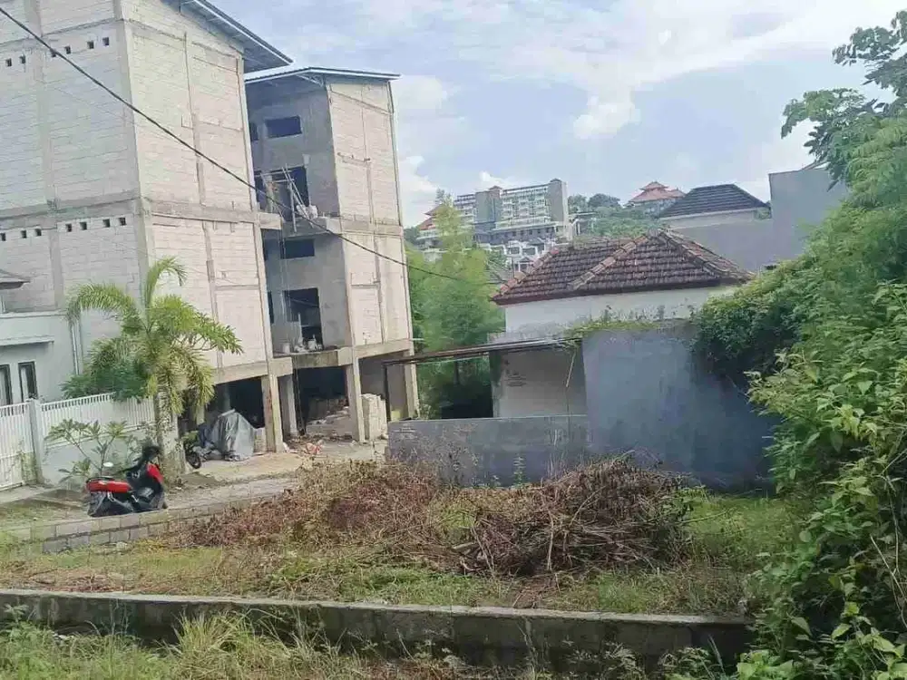 Jual Tanah Hook Luas 1.3are Harga Global Zona Kuning Jl Dukuh Sari Kampial Nusa dua
