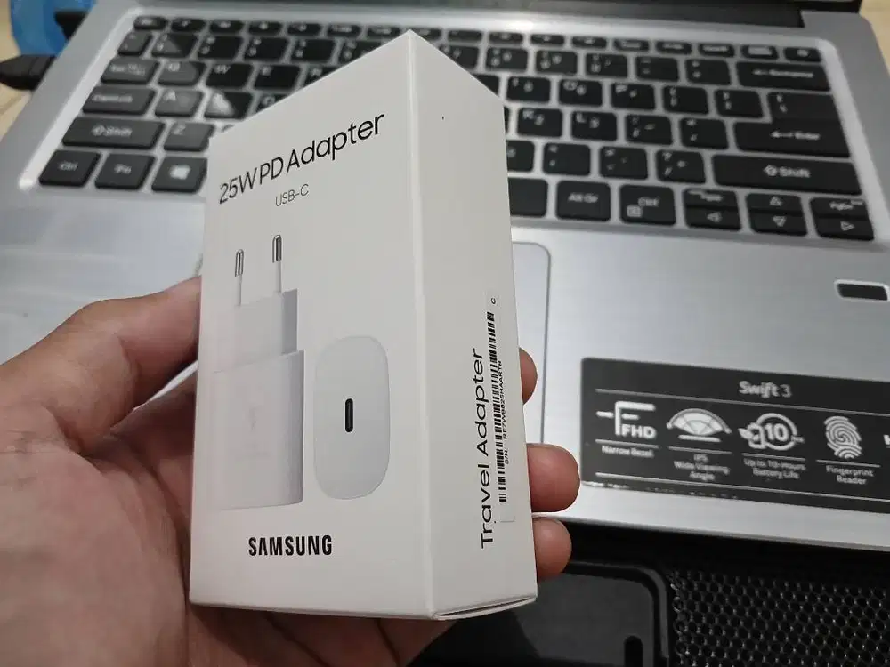 Charger Copotan Bawaan Samsung 25 Watt