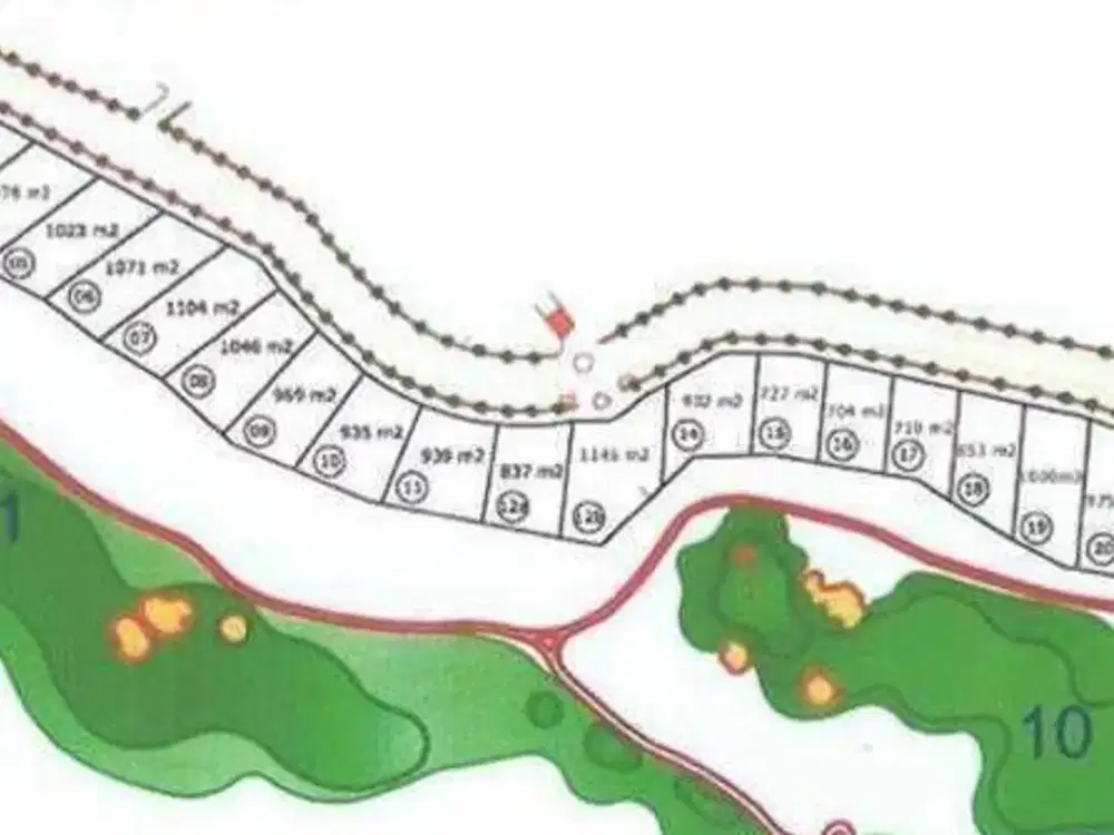 PREMIUM GOLF-FRONT LAND! Kavling 18,1 Are di Pecatu Graha – ITR Zona Pink (Akomodasi Pariwisata) ( RBN / GG / LM )