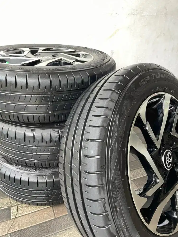 Ban Dunlop SP Touring R1 + Velg Veloz Ring 15 Masih Tebal Siap Pakai!