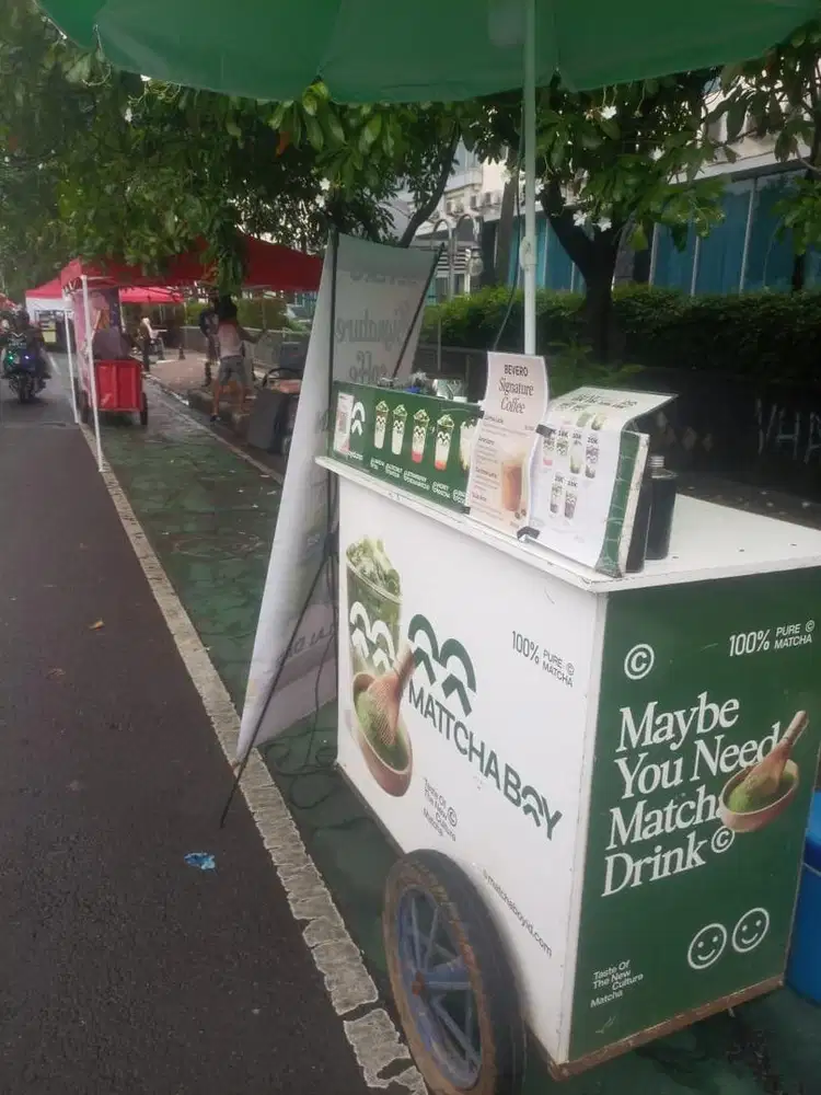 Dicari penjaga Stand untuk minuman Matcha