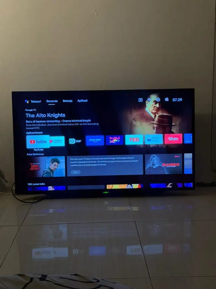 Tv android sharp 43 inch