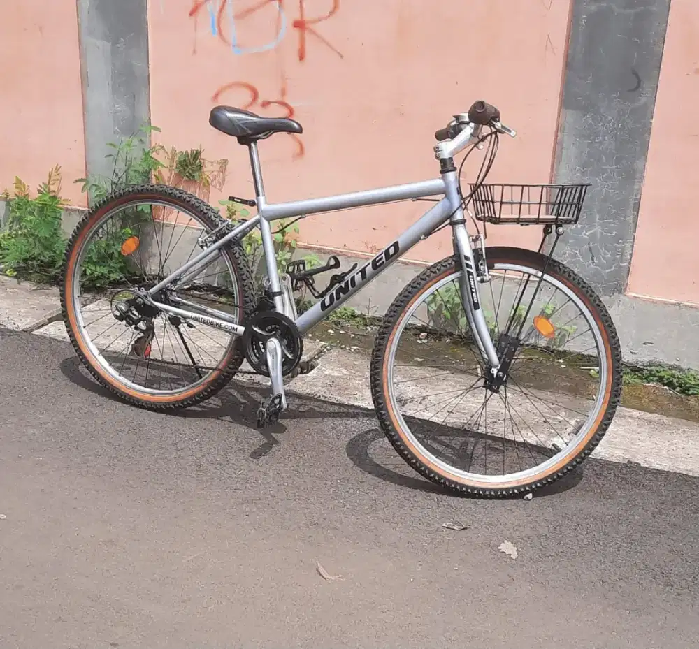 Jual sepeda mtb united jadul uk 26 speed 6+3