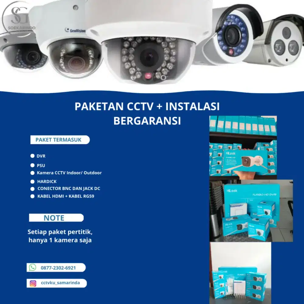 DISTRIBUTOR CCTV TERPERCAYA DIBALIKAPAPAN