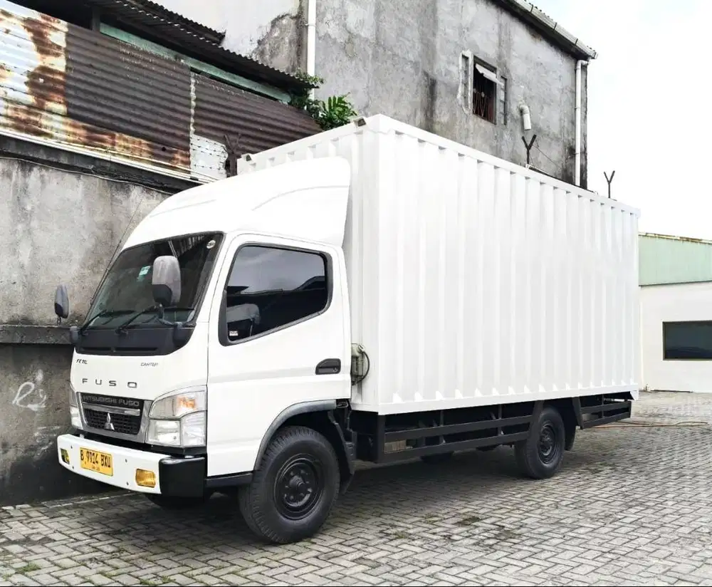 MURAH Mitsubishi colt diesel canter engkel long FE71L Box besi 2023