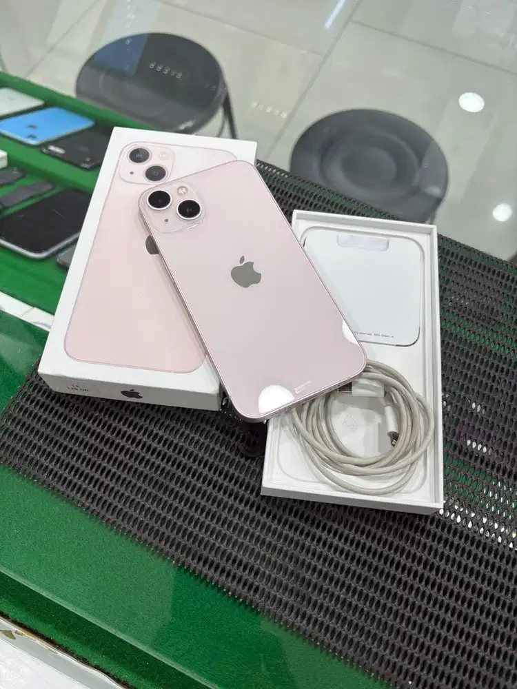Iphone 13 128gb Pink ibox digimap fullset original mulus nominus
